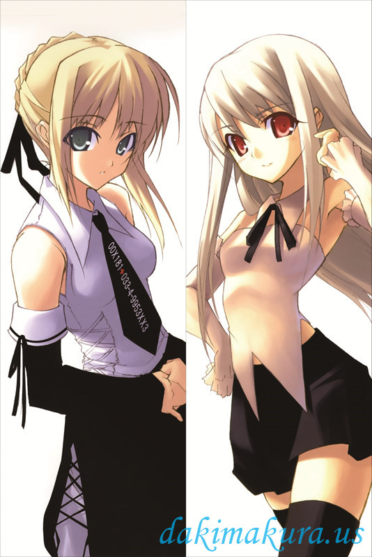 Fate stay night - Saber - Illyasviel von Einzbern Anime Dakimakura Pillow Cover